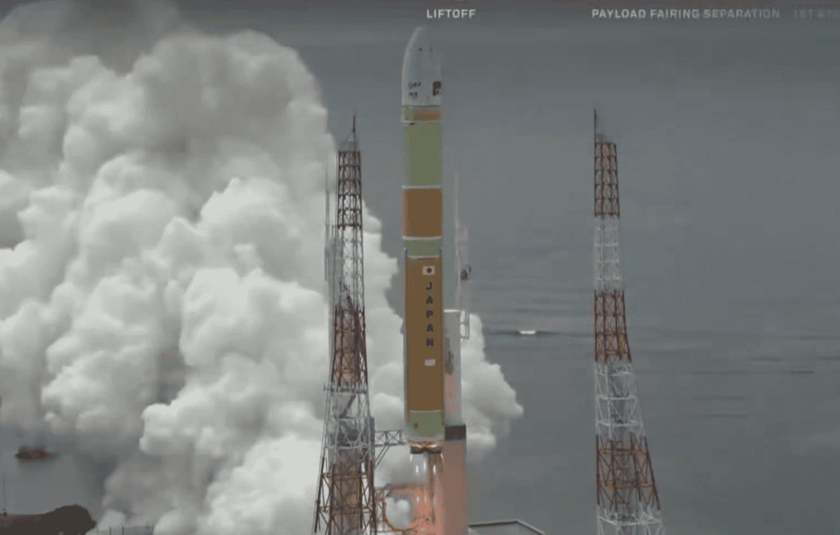 Udany start japońskiej rakiety H3