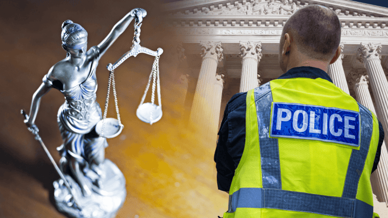 sąd policja policjant wielka brytania sztuczna inteligencja
