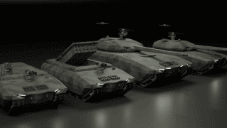 Koncepcja francusko-niemieckiej rodziny pojazdów opancerzonych Main Ground Combat System (MGCS).