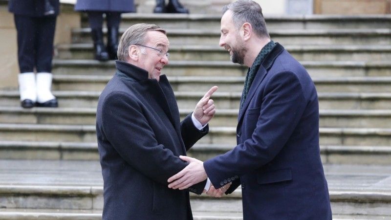 ministrowie obrony Niemiec i Polski