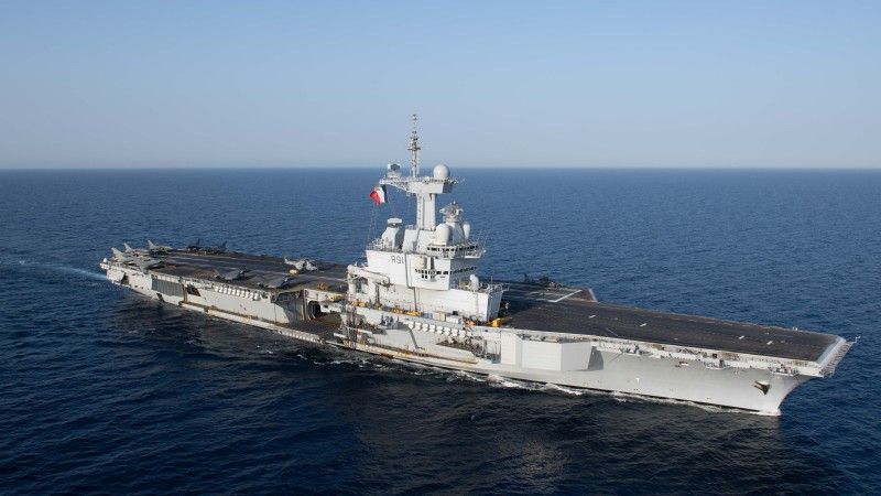 francuski lotniskowiec de gaulle