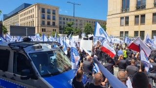 Protest funkcjonariuszy Służby Więziennej