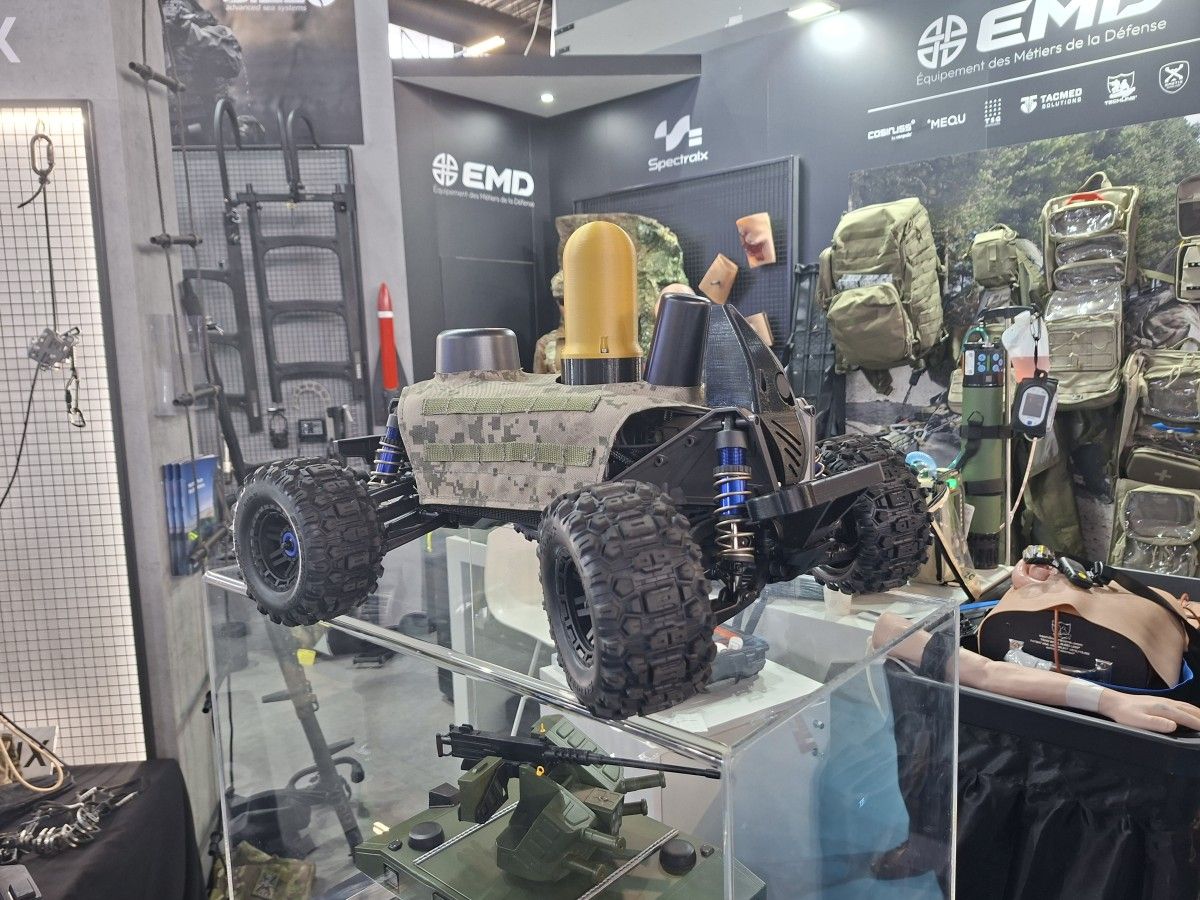 Polskie bezzałogowce w Paryżu. Goblin i Gnom na Eurosatory 2026