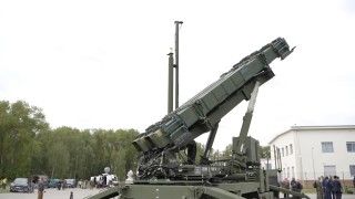 Polska wyrzutnia Patriot w Ustce