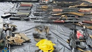 Broń zabezpieczona przez ukraińskie służby