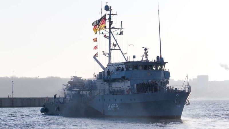 Minehunter Fulda from the German Navy
