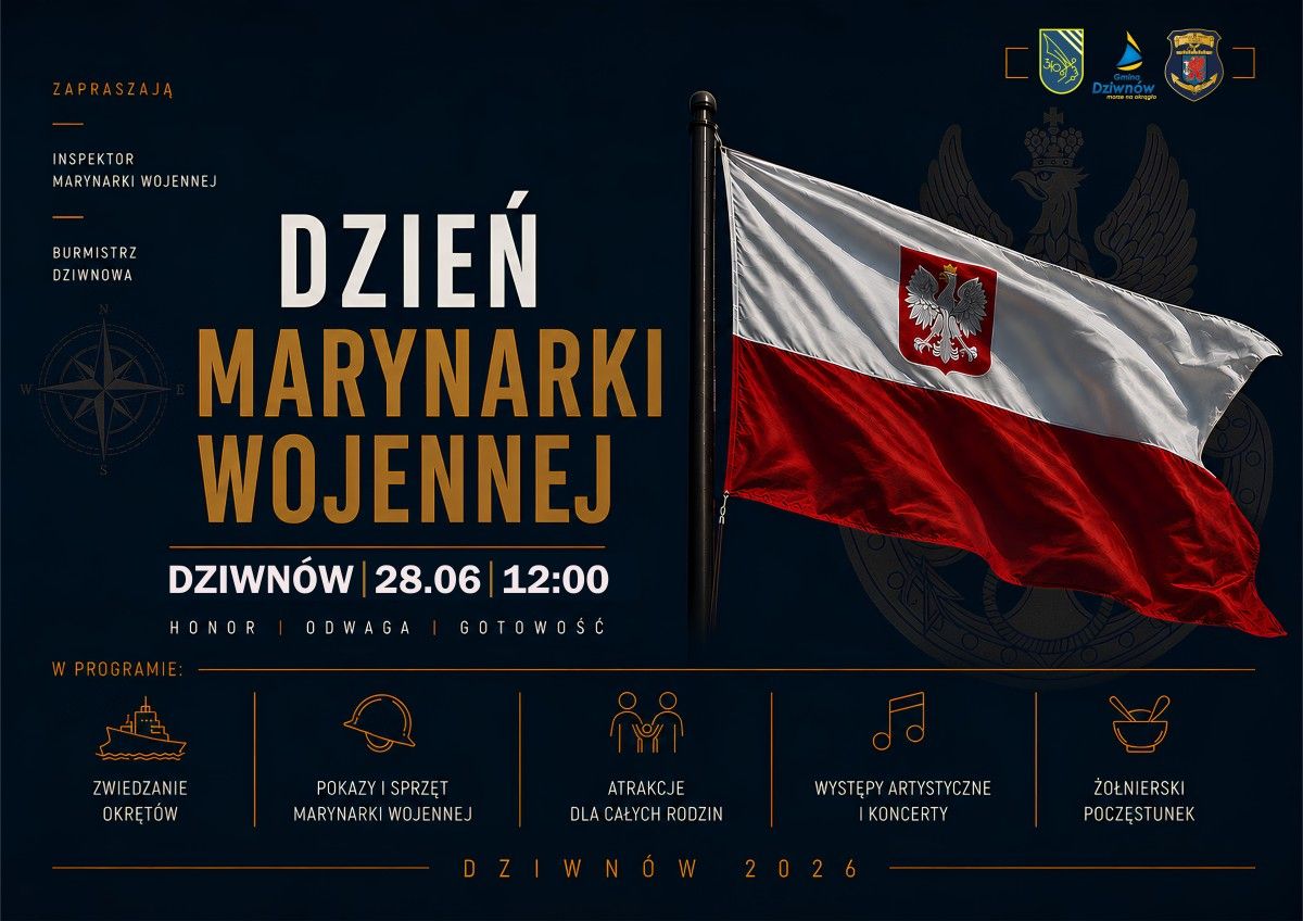 Historyczne wydarzenie w Dziwnowie. Dzień Marynarki Wojennej już w niedzielę