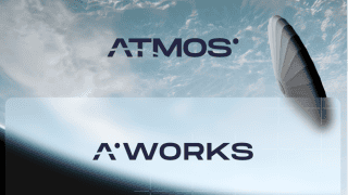 ATMOS WORKS, logo, logistyka orbitalna, architektura systemów podwójnego zastosowania