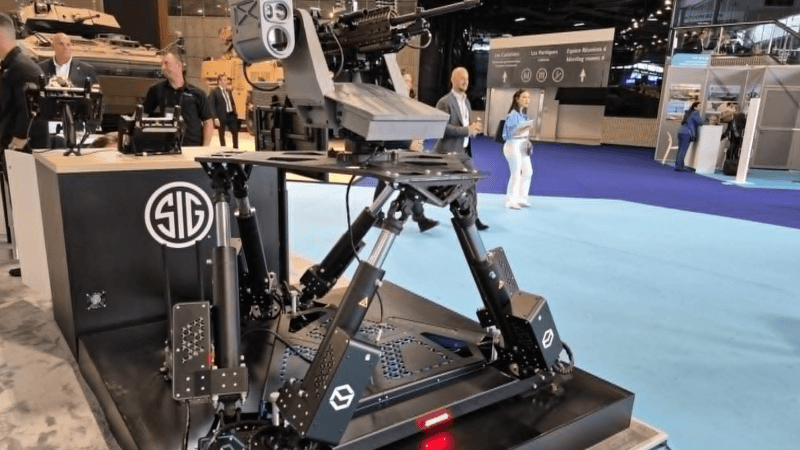 RCWS firmy SIG Sauer na Eurosatory