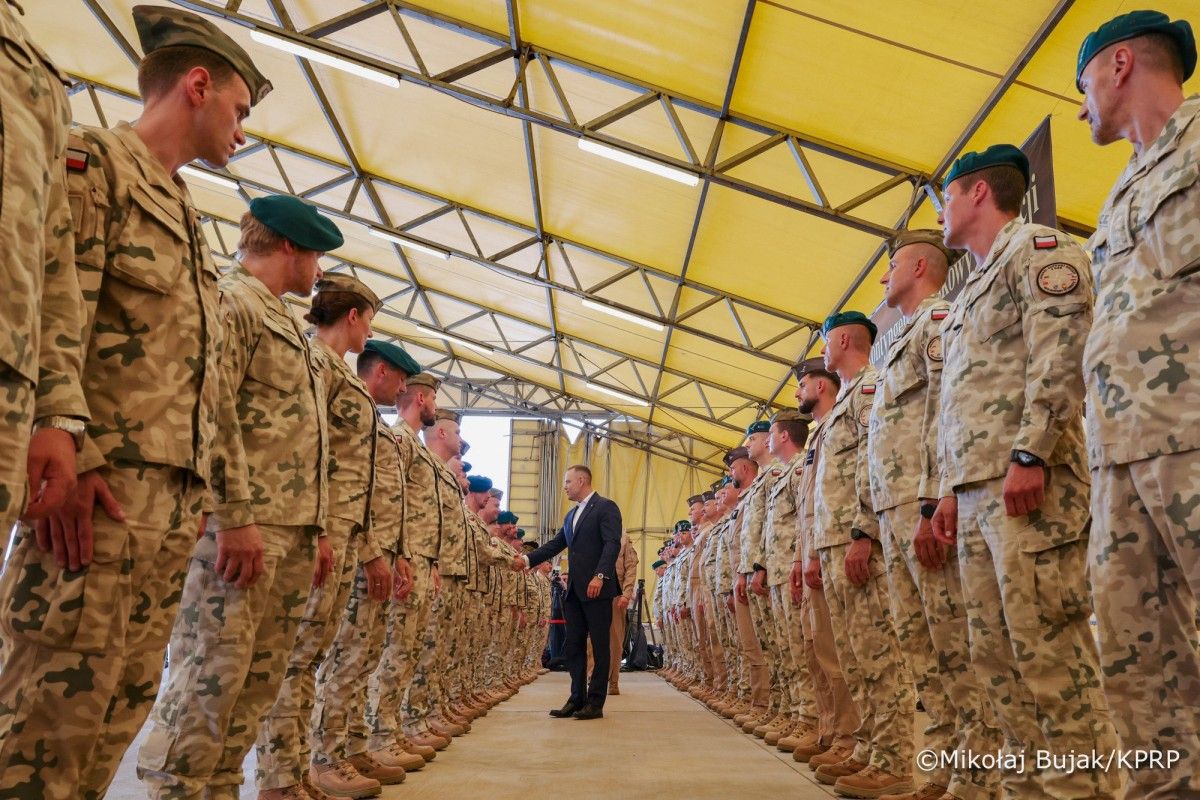 Prezydent w bazie Incirlik. Wizyta u żołnierzy PKW Turcja