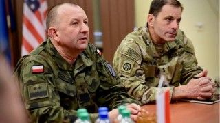 Gen. Gromadziński i gen. Donahue