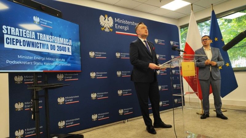 Konferencja prasowa nt. Strategii transformacji ciepłownictwa do 2040 r.