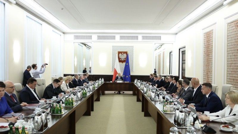Posiedzenie Rady Ministrów w Polsce