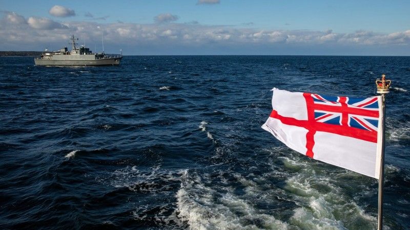 bandera Royal Navy