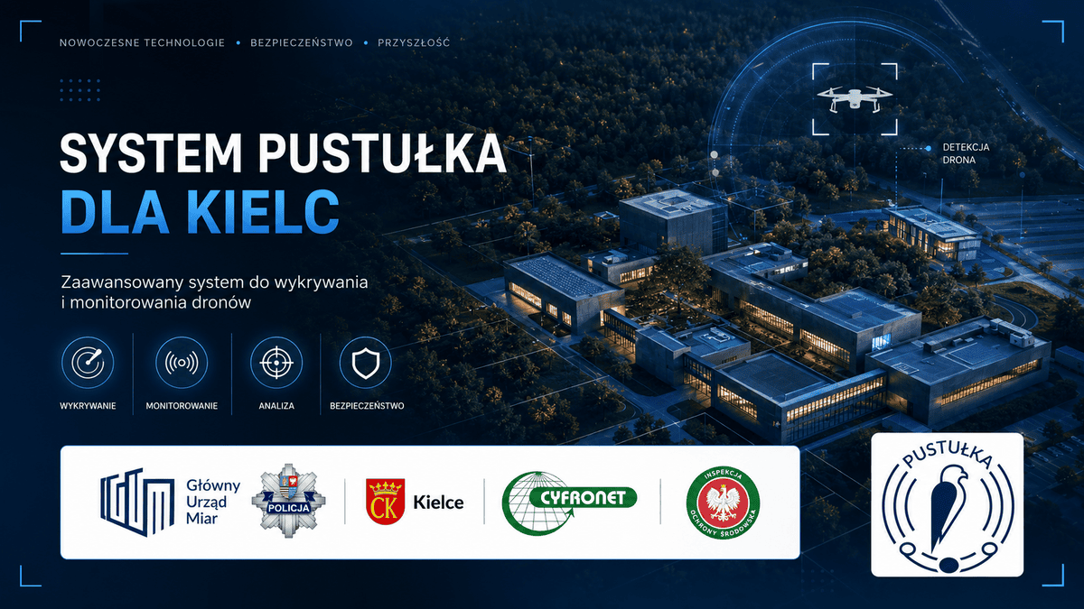 „Pustułka” wykryje drony nad Kielcami. A potem nad całą Polską?