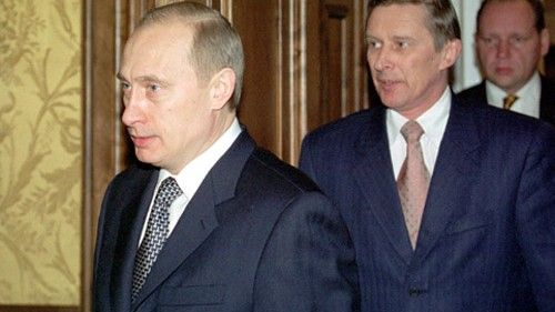 Putin i Siergiej Iwanow