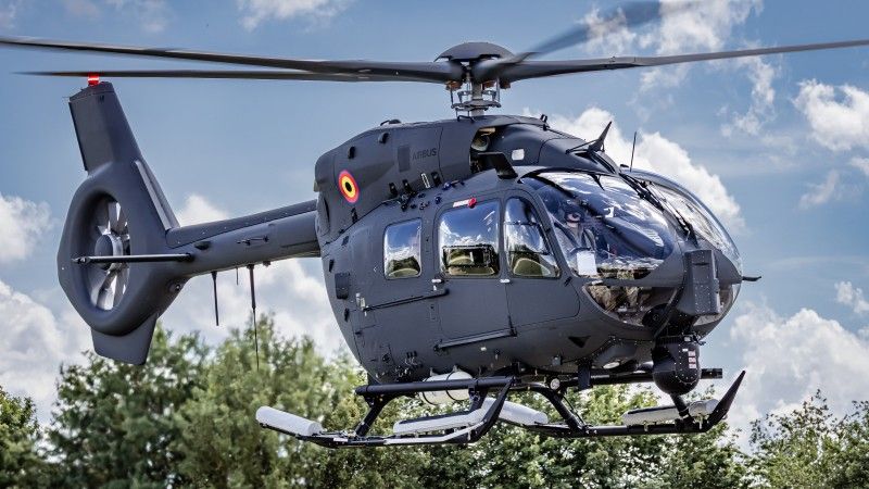 Belgijski śmigłowiec H145M