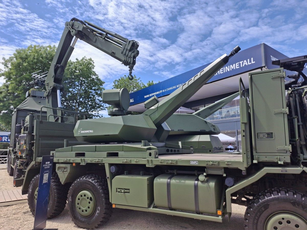 Systemy przeciwlotnicze od Rheinmetalla w Paryżu. Obronią też przed dronami
