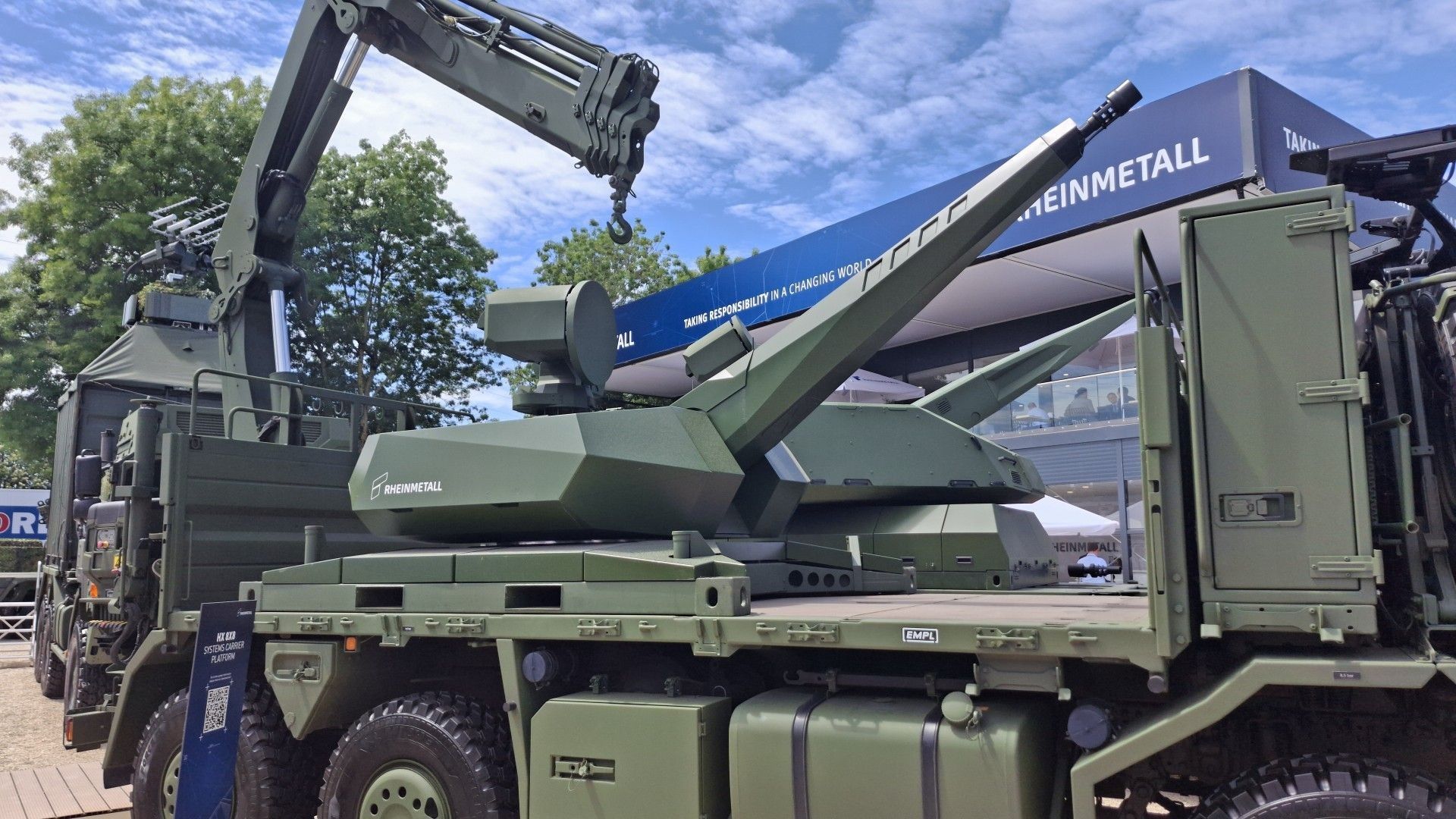 Rheinmetall pokazał systemy przeciwlotnicze na Eurosatory 2026