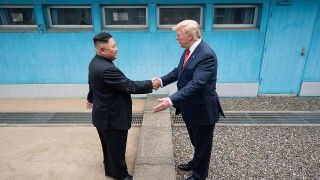Spotkanie Trumpa i Kima