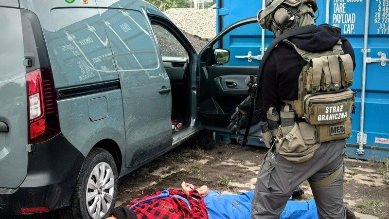 Operacja funkcjonariuszy Morskiego Oddziału Straży Granicznej