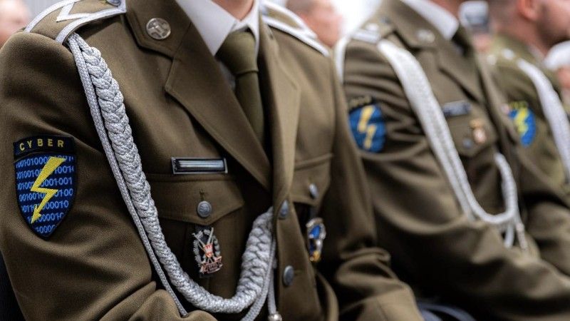 Żołnierze Jednostki Działań w Cyberprzestrzeni "A".