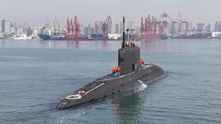 Russian submarine B-588 Ufa in Quingdao