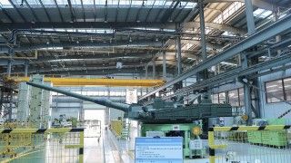 Stanowisko testowania wieży czołgu K2