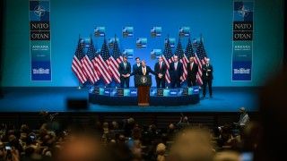 U.S. President Donald Trump at the NATO summit in Ankara 2026