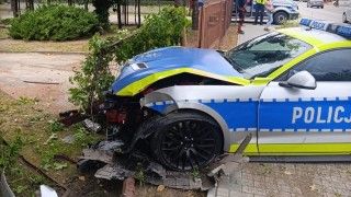 Policyjny Ford Mustang