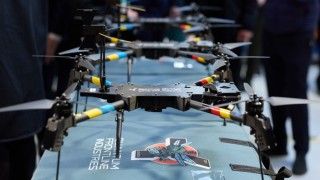 Drones from Quantum Frontline Industries, a German-Ukrainian joint venture