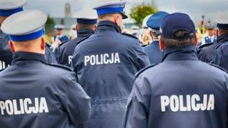 Policjanci na uroczystościach