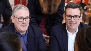 Keir Starmer i Andy Burnham