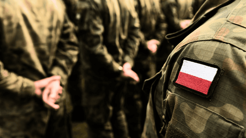 Żołnierze Wojska Polskiego.