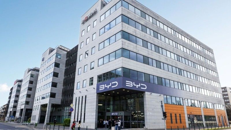 BYD‘s European business headquarters in Budapest