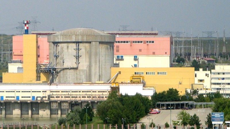 Rumuńska elektrownia jądrowa Cernavoda.