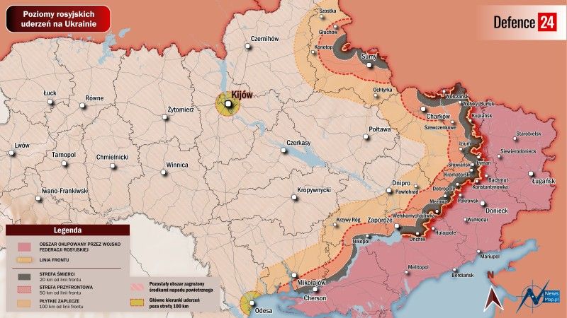 ataki Rosji na Ukrainę
