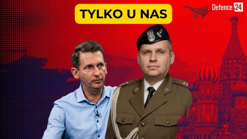 Ppłk rez. Maciej Korowaj, były oficer wywiadu wojskowego i Michał Stela z Defence24