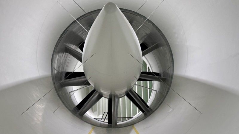 Wentylator w tunelu aerodynamicznym T-3 Łukasiewicz-ILOT