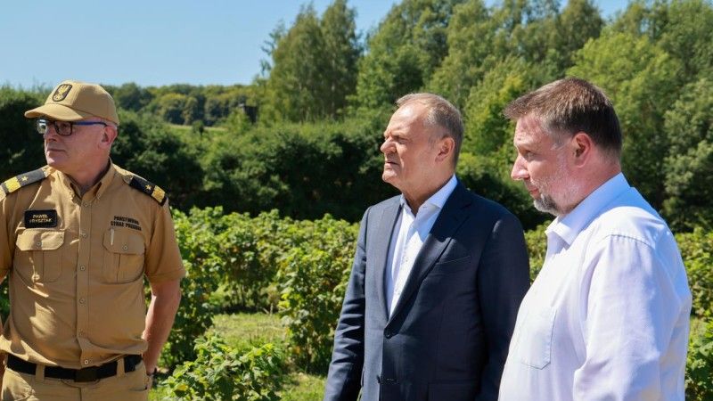 premier Donald Tusk szef MSWiA Marcin Kierwiński