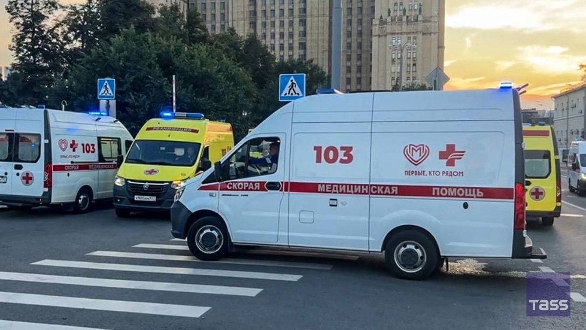 Explosion in a Moscow restaurant