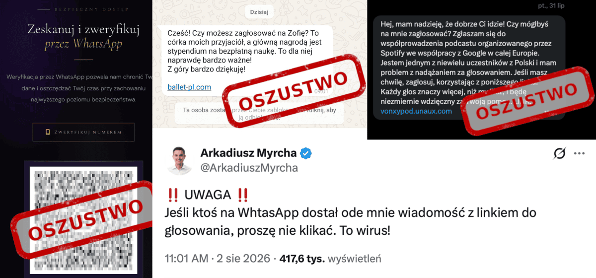 Fala przejęć kont na WhatsAppie. Znane polskie nazwiska wśród ofiar
