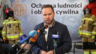 Wojewoda lubleski Krzysztof Komorski