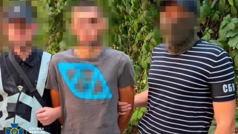Funkcjonariusze SBU zatrzymali podpalacza działającego na zlecenie Rosji.