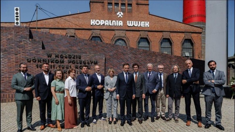 Polska, kopalnia, kosmos, technologia, Domański