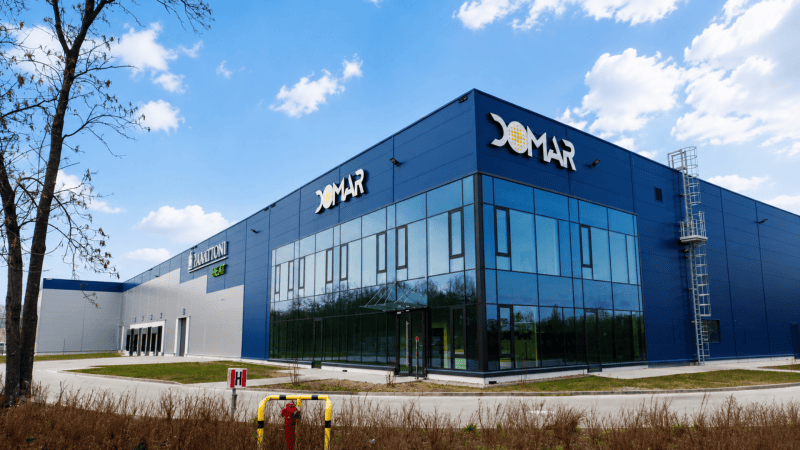 Druga siedziba DOMAR MS, przestrzeń magazynowa i produkcja