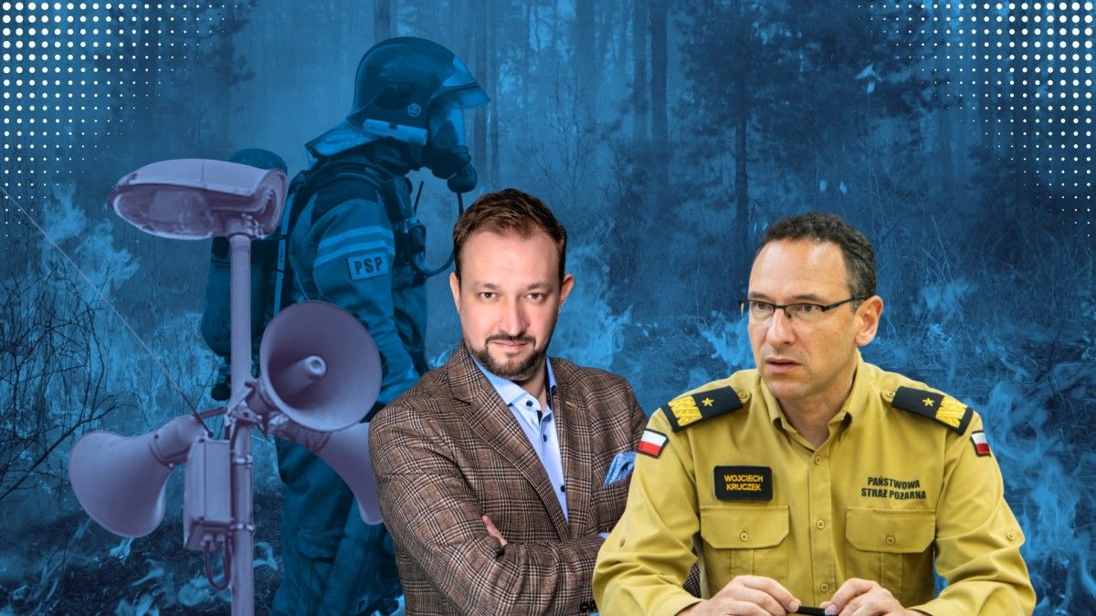 „Reakcja musi być błyskawiczna”. Komendant Główny PSP o zmianach w systemie alarmowania ludności