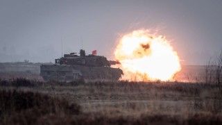 czołg leopard 2 z 93. batalionu szkoleniowego czołgów z Munster, Bundeswehr
