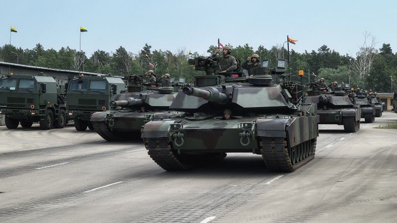 M1A2SEPv3 1. Brygada Pancerna