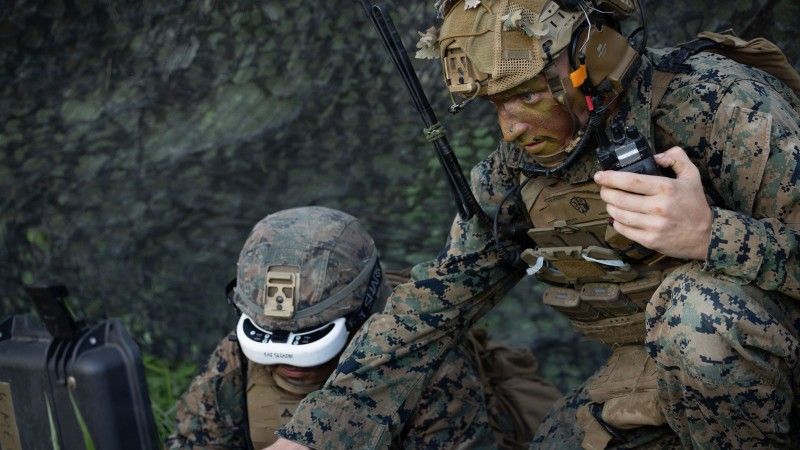 Żołnierze Korpusu Piechoty Morskiej Stanów Zjednoczonych, USMC
